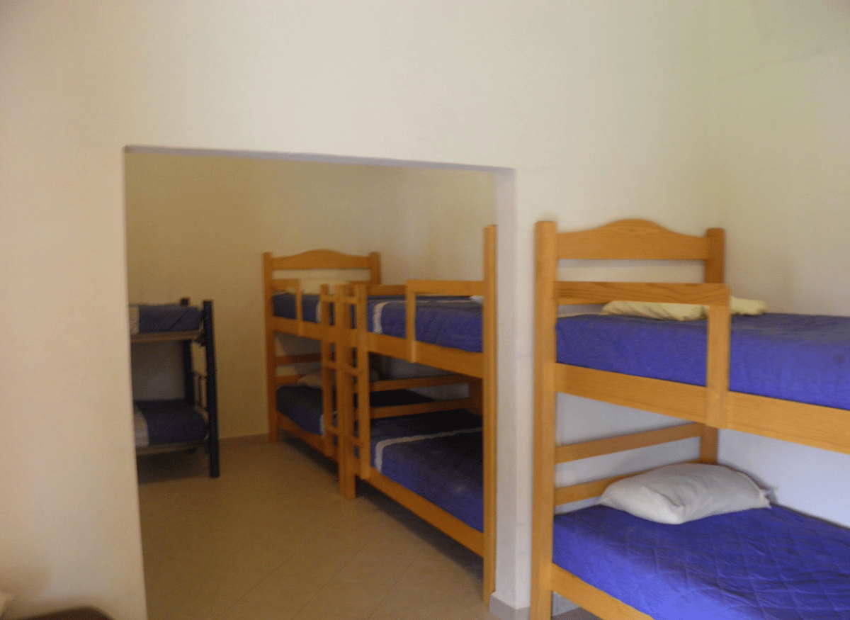 Alojamiento en literas de Rancho Los Leones